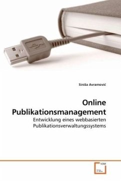 Online Publikationsmanagement - Avramovi, Sinia