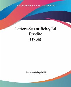 Lettere Scientifiche, Ed Erudite (1734)