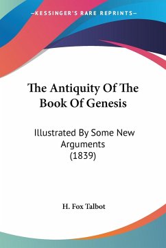 The Antiquity Of The Book Of Genesis