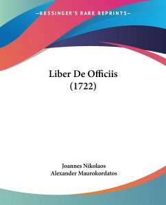 Liber De Officiis (1722)