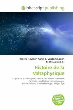 Histoire de la Métaphysique