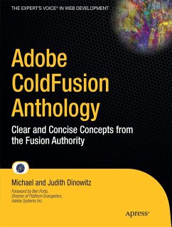 Adobe Coldfusion Anthology - Dinowitz, Michael;Dinowitz, Judith