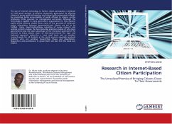 Research in Internet-Based Citizen Participation - AIKINS, STEPHEN