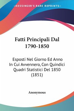 Fatti Principali Dal 1790-1850
