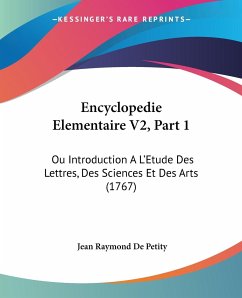 Encyclopedie Elementaire V2, Part 1