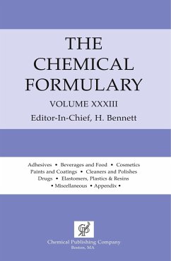 Chemical Formulary Volume 33 - Bennett, H.