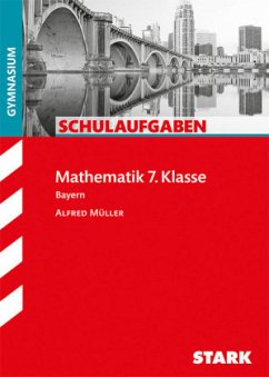 Cover Klassenarbeiten Mathematik 7. Klasse, für G8