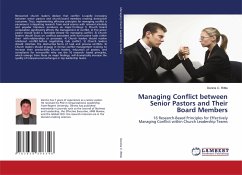Managing Conflict between Senior Pastors and Their Board Members - Rittle, Dennis C.