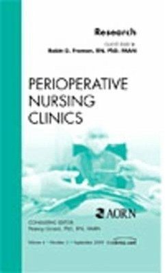 Research, an Issue of Perioperative Nursing Clinics - Froman, Robin D.