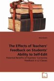 The Effects of Teachers Feedback on Students Ability to Self-Edit