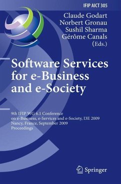 Software Services for e-Business and e-Society - Godart, Claude / Gronau, Norbert / Sharma, Sushil et al. (Bandherausgegeber)