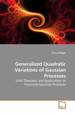 Generalized Quadratic Variations of Gaussian Processes - Bégyn, Arnaud