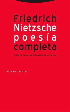Poesía completa (1869-1888) - Nietzsche, Friedrich