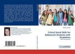 Critical Social Skills for Adolescent Students with Disabilities - Kolb, Sharon M.