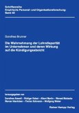 Die Wahrnehmung der Lohndisparität im Unternehmen und deren Wirkung auf die Kündigungsabsicht