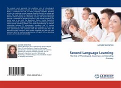 Second Language Learning - MESCHYAN, GAYANE