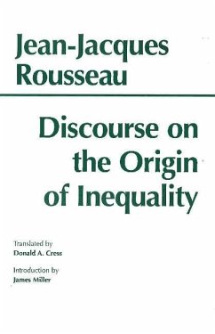 Discourse on the Origin of Inequality - Rousseau, Jean-Jacques