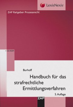 Cover Handbuch für das strafrechtliche Ermittlungsverfahren