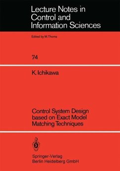 Control System Design based on Exact Model Matching Techniques - Ichikawa, Kunihiko