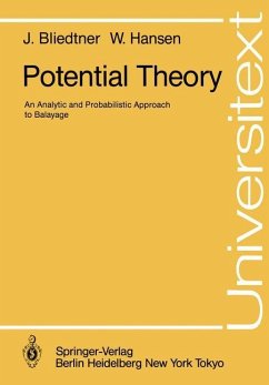 Potential Theory - Bliedtner, Jürgen; Hansen, Wolfhard