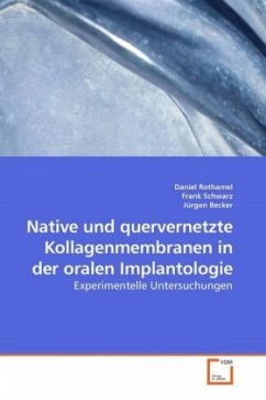 Native und quervernetzte Kollagenmembranen in der oralen Implantologie - Rothamel, Daniel