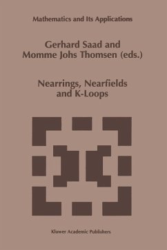 Nearrings, Nearfields and K-Loops - Saad, Gerhard / Thomsen, Momme Johs (eds.)