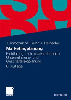Marketingplanung - Tomczak, Torsten; Kuß, Alfred; Reinecke, Sven