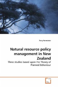 Natural resource policy management in New Zealand - Parminter, Terry