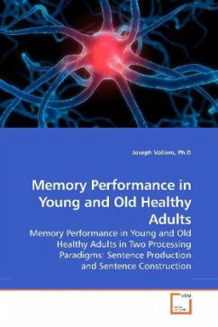 Memory Performance in Young and Old Healthy Adults - Vollaro, Joseph