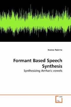 Formant Based Speech Synthesis - Tademe, Nadew