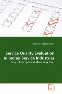 Service Quality Evaluation in Indian Service Industries - Khan, Mohammed Sadique