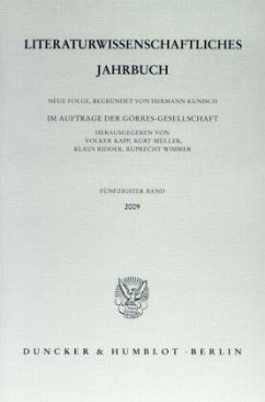 Literaturwissenschaftliches Jahrbuch.