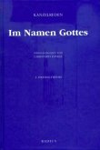 Kanzelreden - Im Namen Gottes