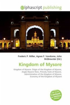 Cover Kingdom of Mysore