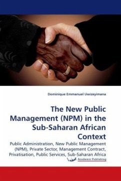The New Public Management (NPM) in the Sub-Saharan African Context