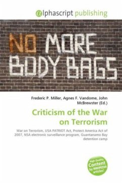 Cover Criticism of the War on Terrorism
