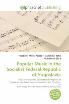 Popular Music in the Socialist Federal Republic of Yugoslavia