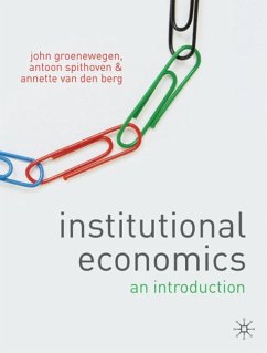 Cover Institutional Economics