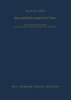 Das symbolische Kapital der Trauer - Janz, Oliver