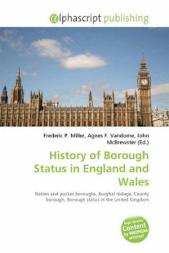 History of Borough Status in England and Wales