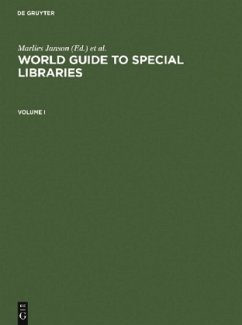 Cover World Guide to Special Libraries