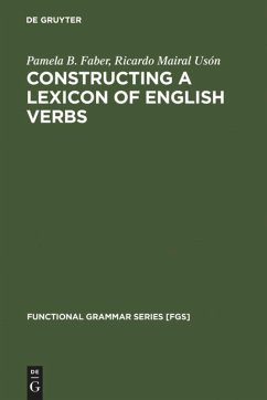 Constructing a Lexicon of English Verbs - Faber, Pamela B.;Mairal Uson, Ricardo