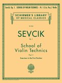 School of Violin Technics, Op. 1 - Book 1