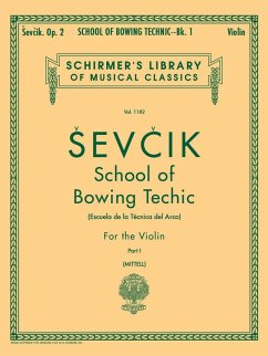 School of Bowing Technics, Op. 2 - Book 1