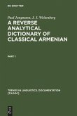 A Reverse Analytical Dictionary of Classical Armenian