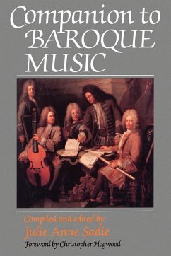 Companion to Baroque Music - Sadie, Julie Anne (ed.)