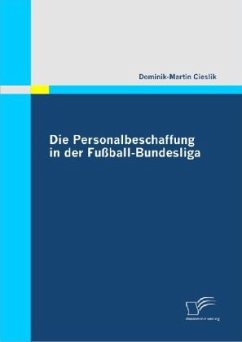 Die Personalbeschaffung in der Fußball-Bundesliga - Cieslik, Dominik-Martin