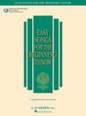 Easy Songs for Beginning Singers - Tenor Book/Online Audio