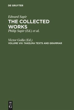 Takelma Texts and Grammar - Golla, Victor (ed.)