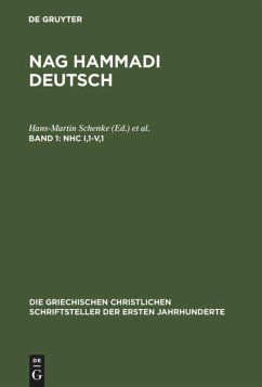 NHC I,1-V,1 - Schenke, Hans-Martin / Bethge, Hans-Gerhard / Kaiser, Ursula Ulrike (Hgg.)
